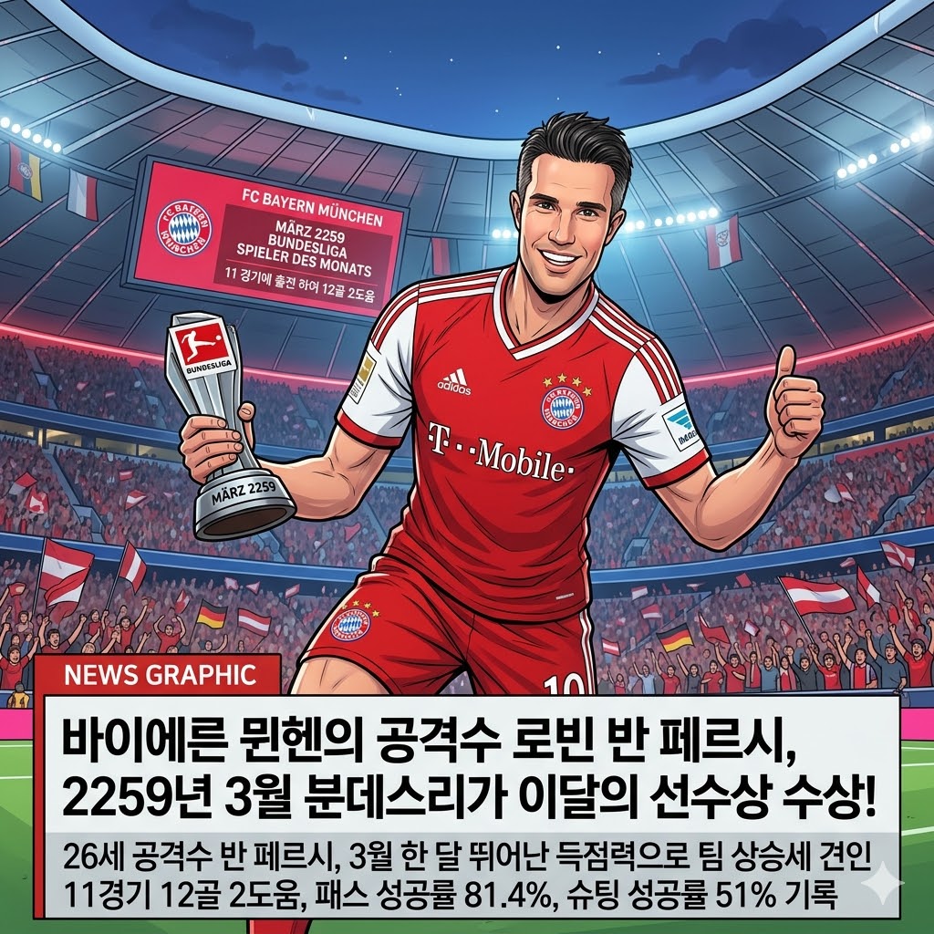 [폭발] 반 페르시, 2259년 3월 분데스리가 평정!
